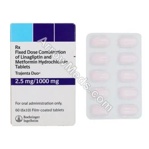Trajenta Duo 2.5Mg 1000Mg