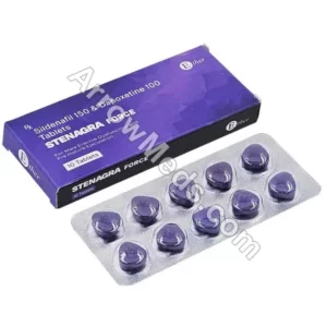 Stenagra Force 250 mg (Sildenafil Citrate/Dapoxetine)