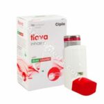 red and white inhaler