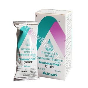 Travoprost & Timolol eye drops