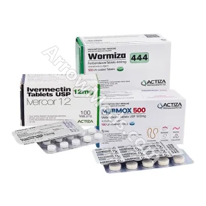 Ivermectin Fenbendazole and Mebendazole Tablet