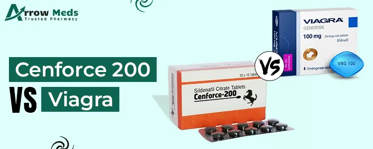 Cenforce 200 vs Viagra