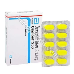 Biaxin 250 mg (Clarithromycin) (Generic)