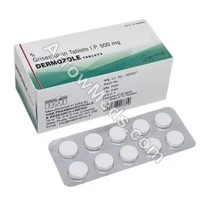 Grifulvin 500 mg (Generic)