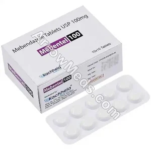 Vermox 100 Mg (Mebendazole) (Generic)