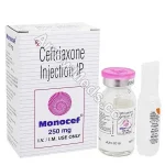 Rocephin Injection 250mg (Ceftriaxone) (Generic)