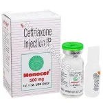 Ceftriaxone Injection 500mg (Generic)