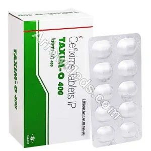 Suprax 400 mg (Cefixime) (Generic)