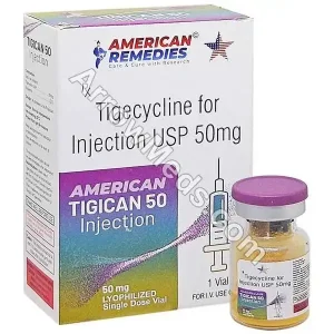 Tygacil 50 Injection (Tigecycline) (Generic)