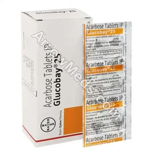 Acarbose 25 mg (Generic)