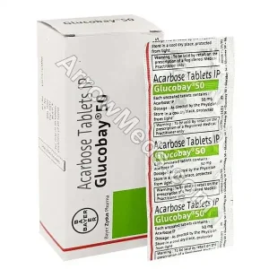 Acarbose 50 mg (Generic)