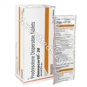 Prednisolone Dispersible Tablets 20 mg (Generic)