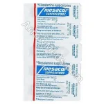 Mesalamine 500 mg Suppository (Generic)