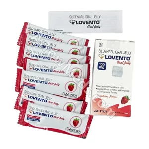 Sildenafil Oral Jelly Strawberry Flavour